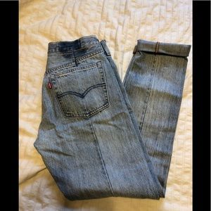 Levi’s 501 alterned skinny jeans